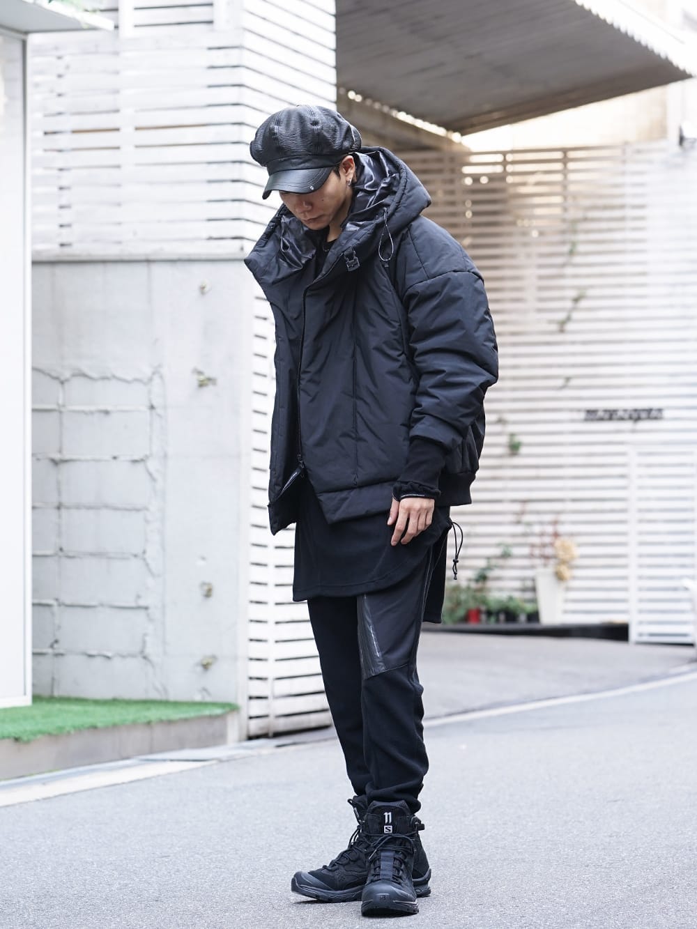 NILøS 19fw Relux All Black Styling!! - 4-001