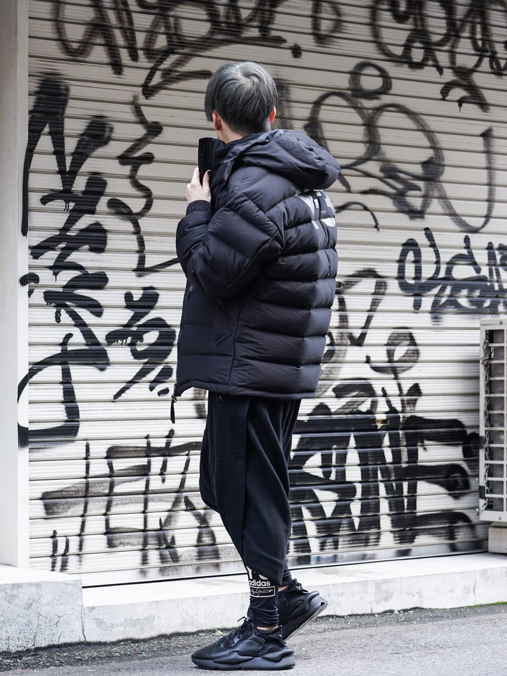 Y-3 × NILøS Down&freeze Black Winter styling!! - 1-002