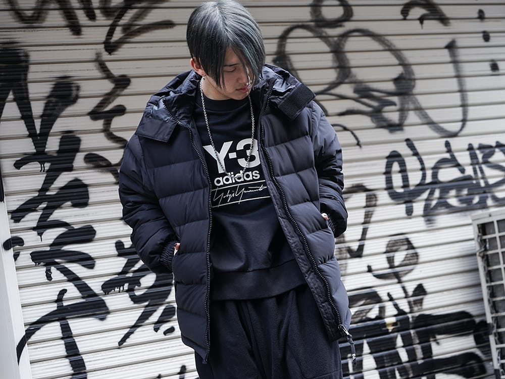 Y-3 × NILøS Down&freeze Black Winter styling!! - 2-001