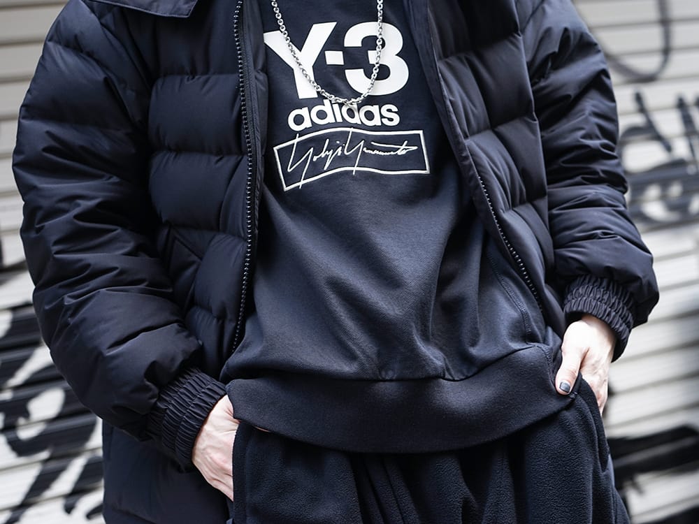 Y-3 × NILøS Down&freeze Black Winter styling!! - 2-002
