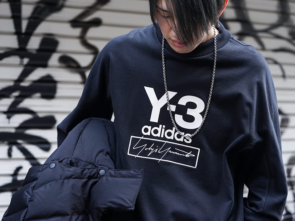 Y-3 × NILøS Down&freeze Black Winter styling!! - 3-005