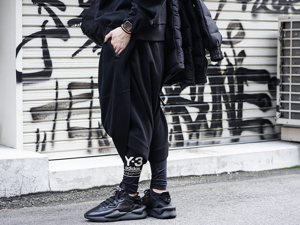 Y-3 × NILøS Down&freeze Black Winter styling!! - 4-003