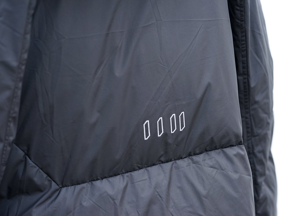 HAMCUS × NILøS 19aw Down long vest Black Styling!! - 2-004