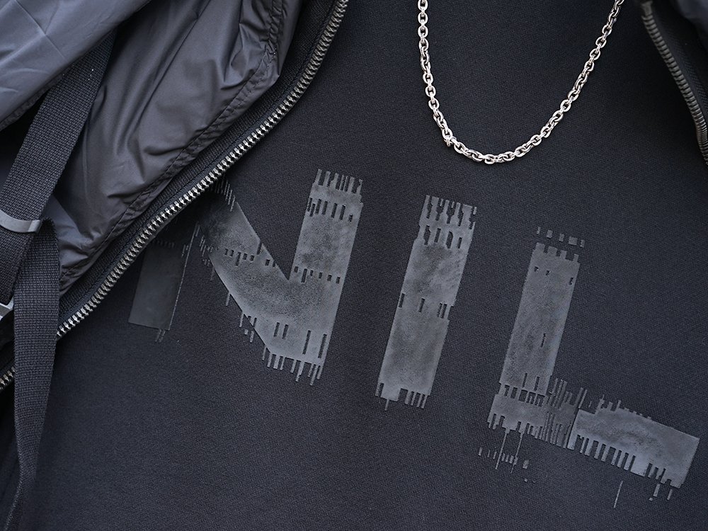 HAMCUS × NILøS 19aw Down long vest Black Styling!! - 3-005