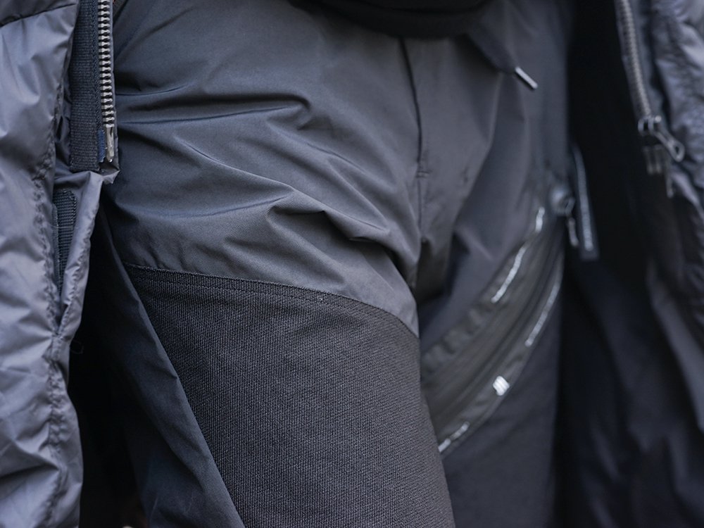 HAMCUS × NILøS 19aw Down long vest Black Styling!! - 3-003