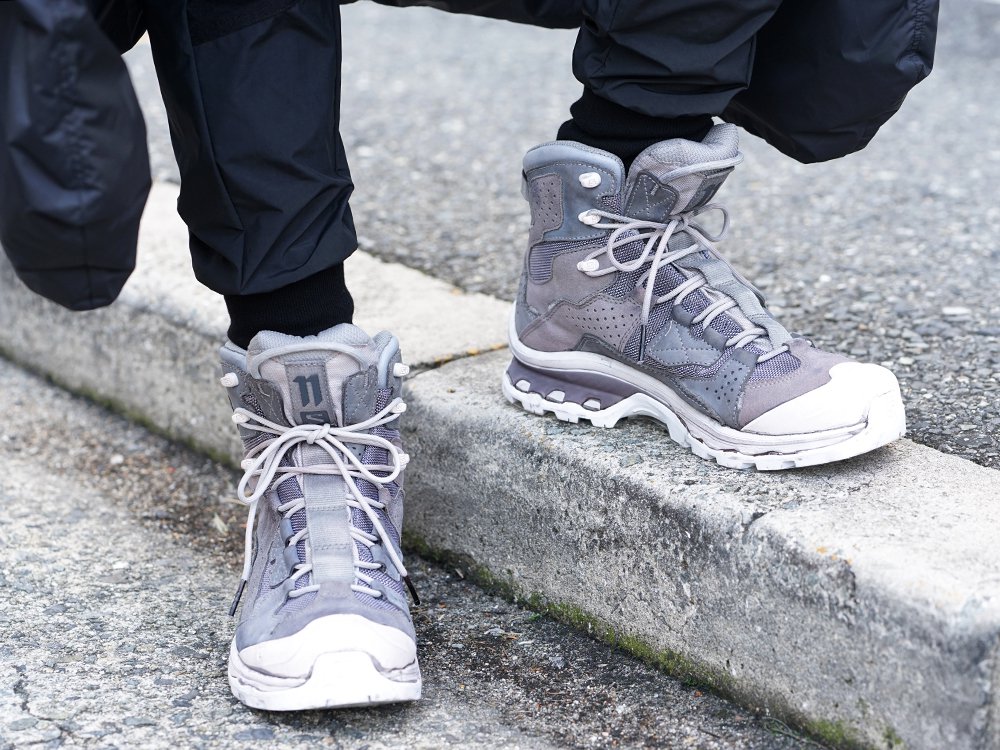 HAMCUS × NILøS 19aw Down long vest Black Styling!! - 3-005