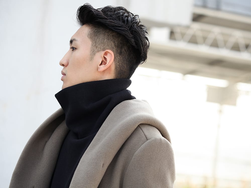 .LOGY kyoto 19-20AW ATTACHMENT 【Cashmere mixed double face beaver hooded coat】 STYLE!! - 2-003