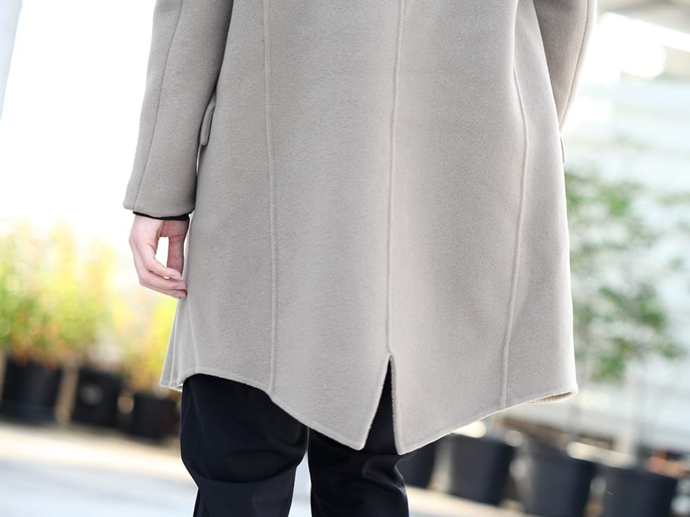 .LOGY kyoto 19-20AW ATTACHMENT 【Cashmere mixed double face beaver hooded coat】 STYLE!! - 2-005