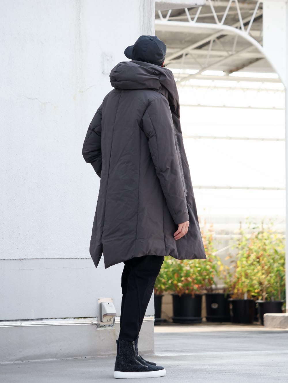 .LOGY kyoto 19AW ATTACHMENT【 HOODED DOWN COAT 】STYLING!!! - 1-002