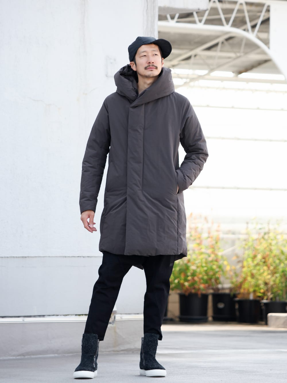 .LOGY kyoto 19AW ATTACHMENT【 HOODED DOWN COAT 】STYLING!!! - 2-005