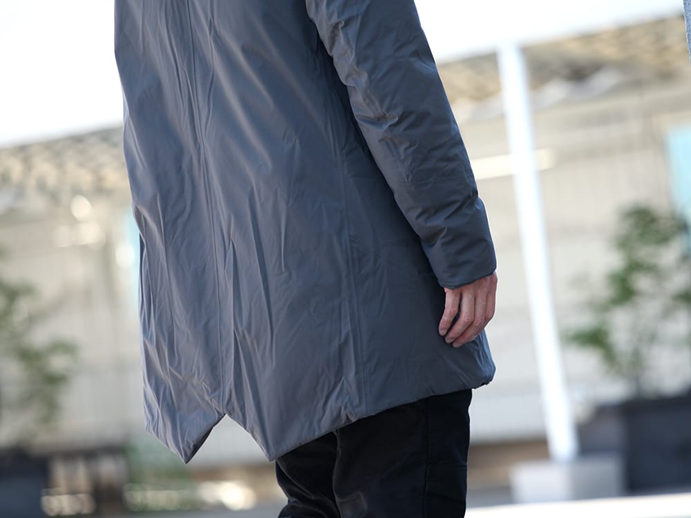 .LOGY kyoto 19AW ATTACHMENT【 3 LAYER HOODED DOWN COAT GRAY 】STYLING!!! - 2-007