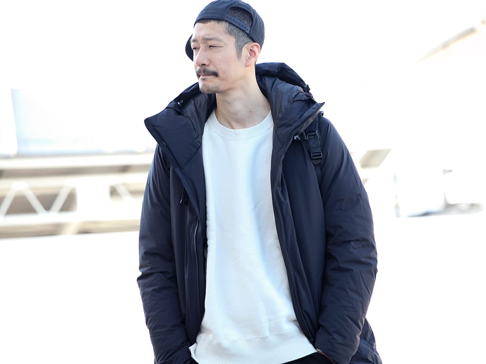 .LOGY kyoto 19AW 【 3 LAYER HOODED DOWN BLACK 】STYLING!!! - 2-001
