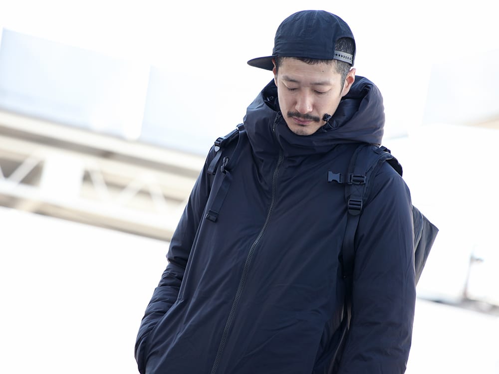 .LOGY kyoto 19AW 【 3 LAYER HOODED DOWN BLACK 】STYLING!!! - 2-005