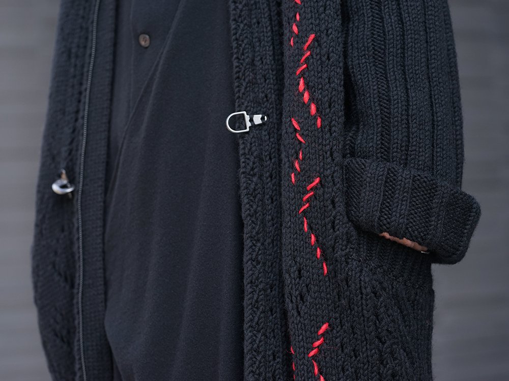 Yohji Yamamoto 19-20AW Winter Knit Coat Style - 2-005