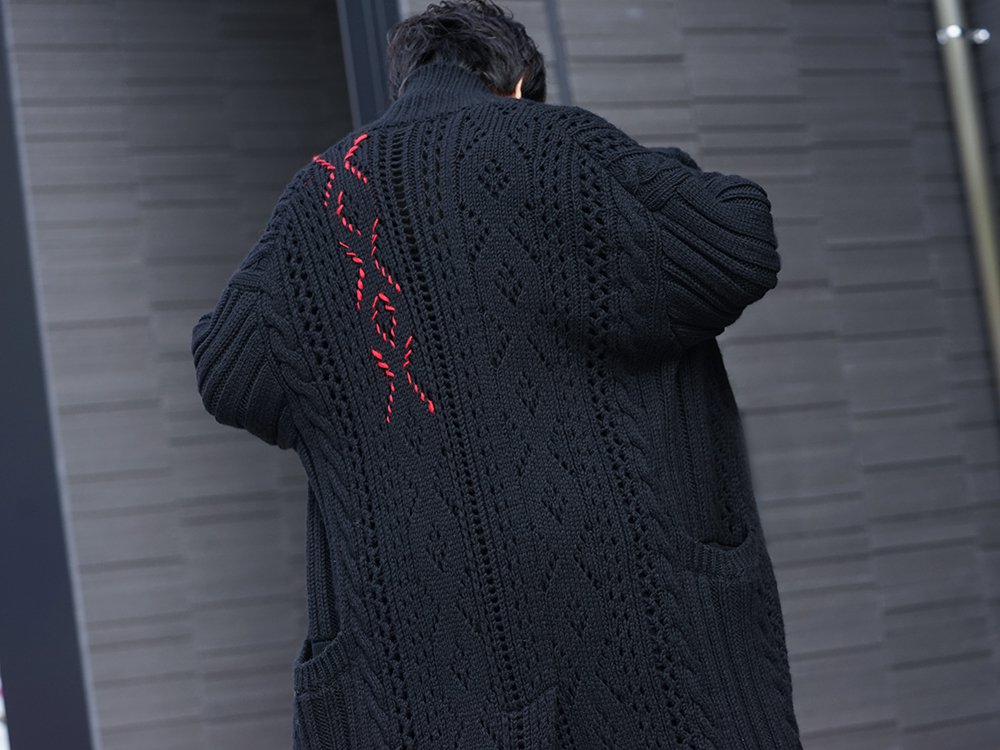 Yohji Yamamoto 19-20AW Winter Knit Coat Style - 2-005