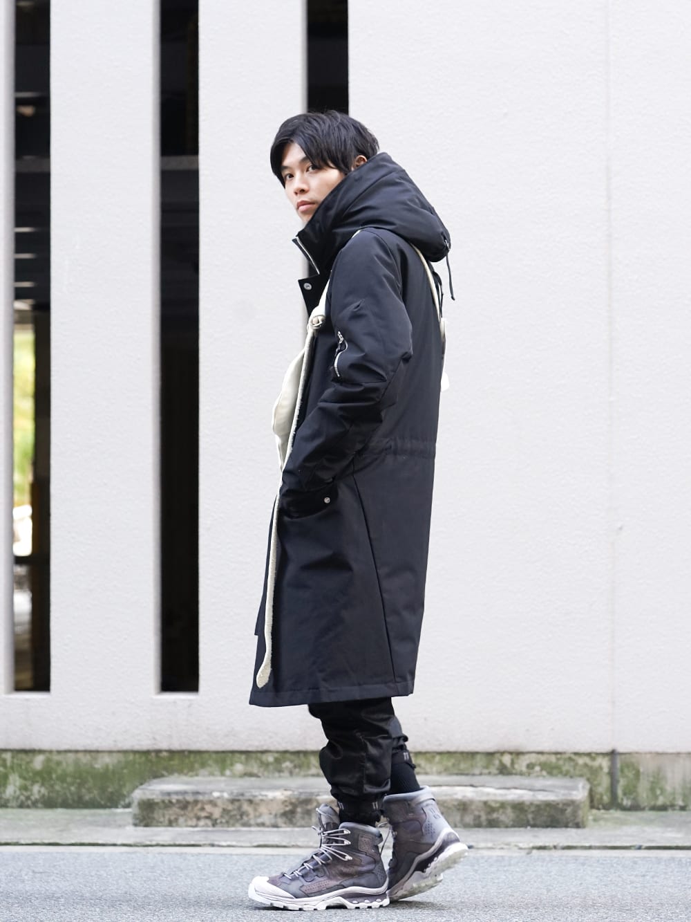 11 by BBS 19-20AW Hooded Coat Style - FASCINATE BLOG
