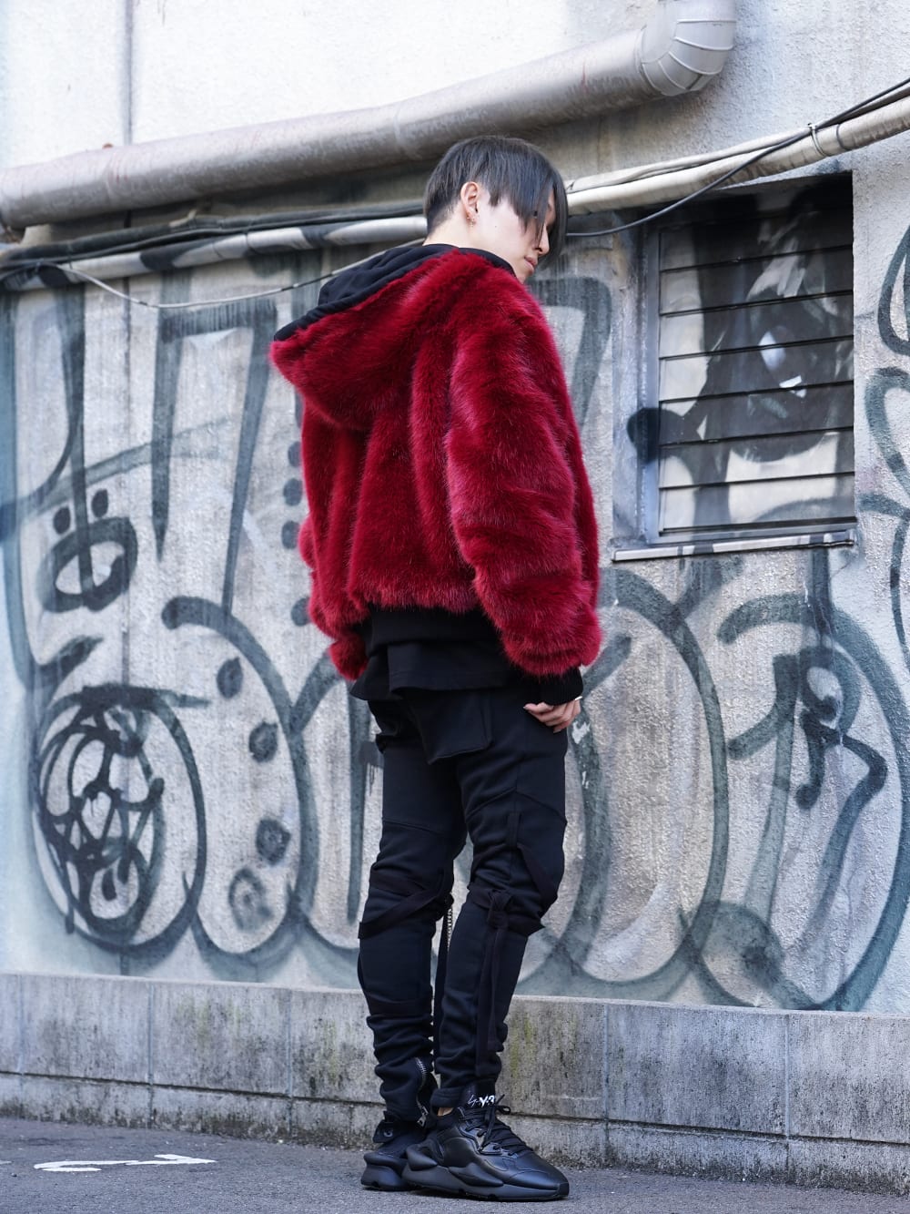 CAVIALE Fur Lined Reversible Hoodie Autumn Winter Styling !! - 1-002