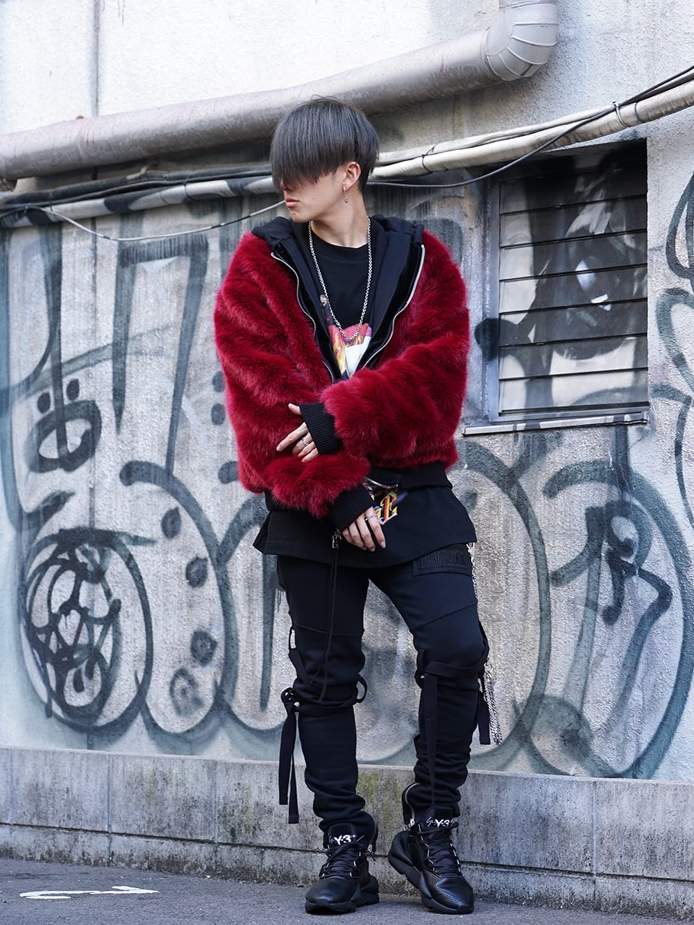 CAVIALE Fur Lined Reversible Hoodie Autumn Winter Styling !! - 1-004