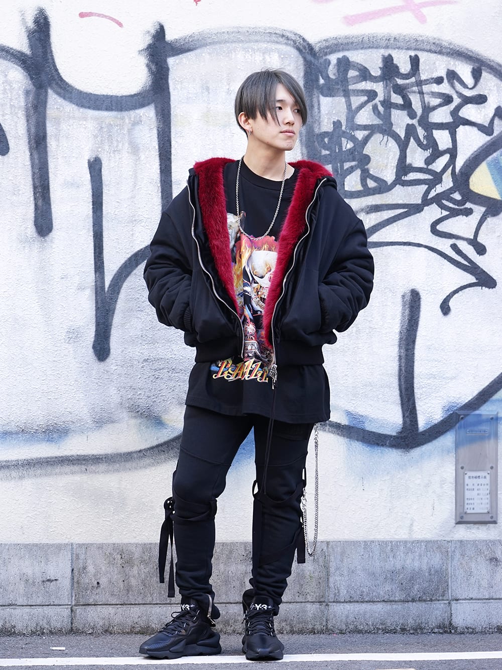 CAVIALE Fur Lined Reversible Hoodie Autumn Winter Styling !! - 3-001