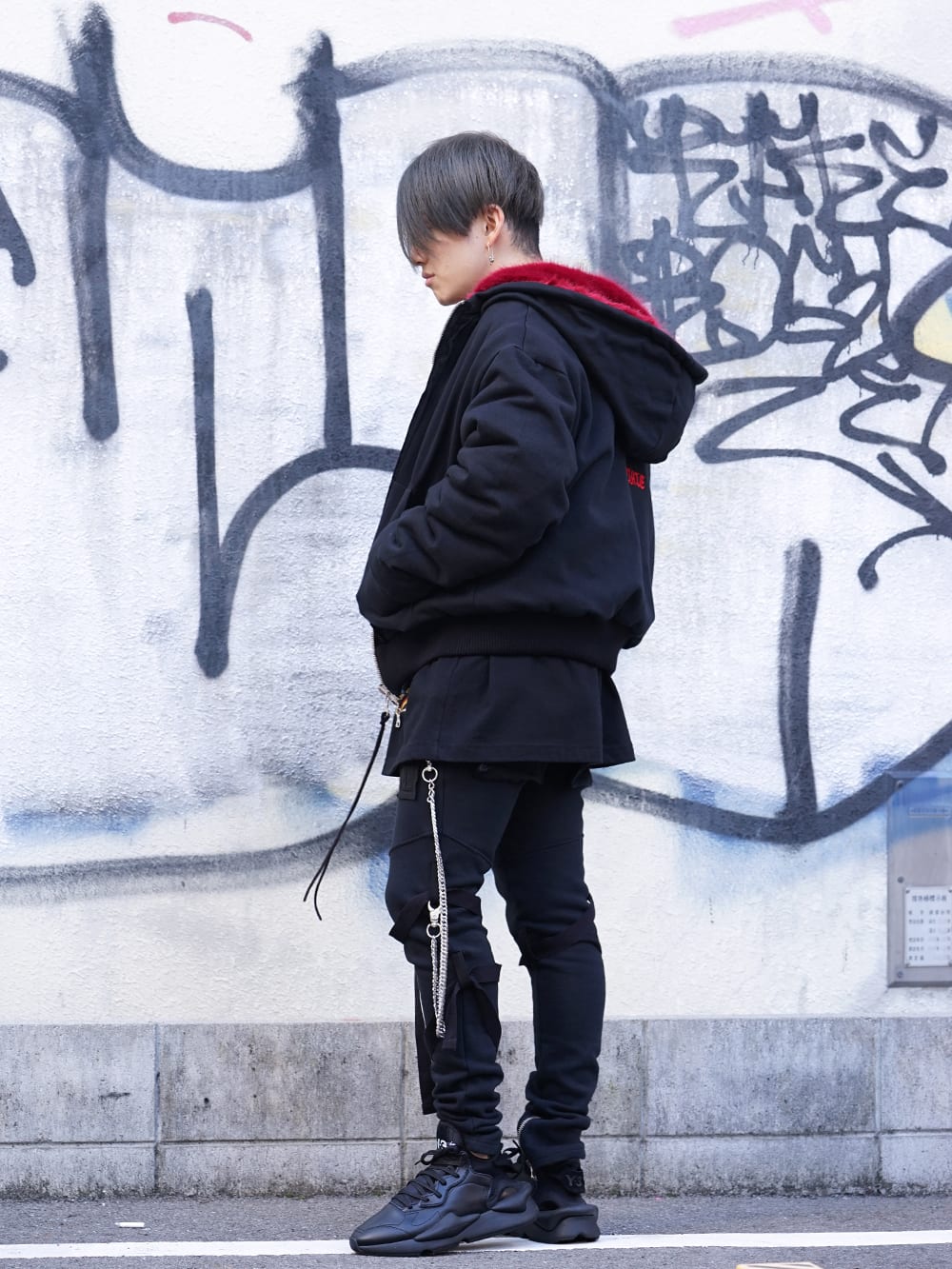 CAVIALE Fur Lined Reversible Hoodie Autumn Winter Styling !! - 3-002