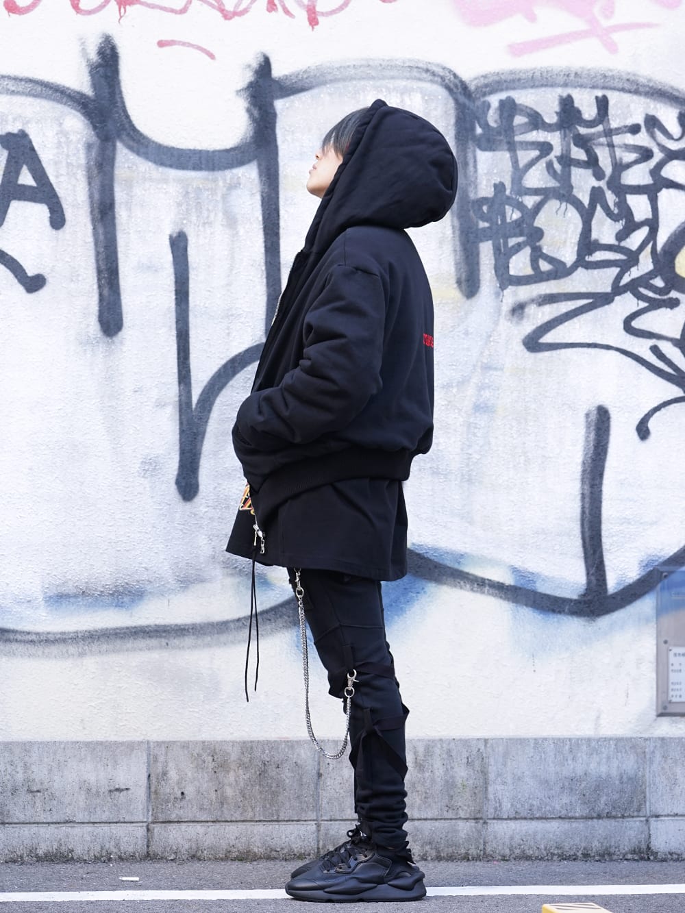 CAVIALE Fur Lined Reversible Hoodie Autumn Winter Styling !! - 3-004