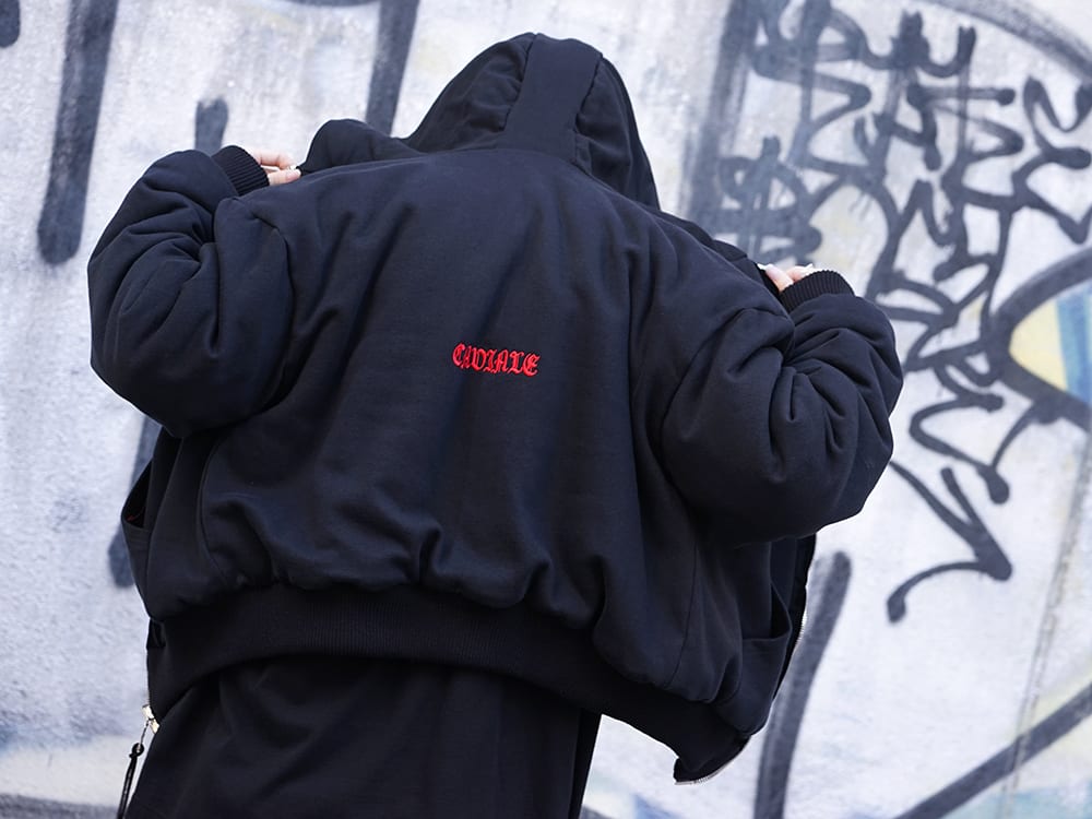 CAVIALE Fur Lined Reversible Hoodie Autumn Winter Styling !! - 4-005