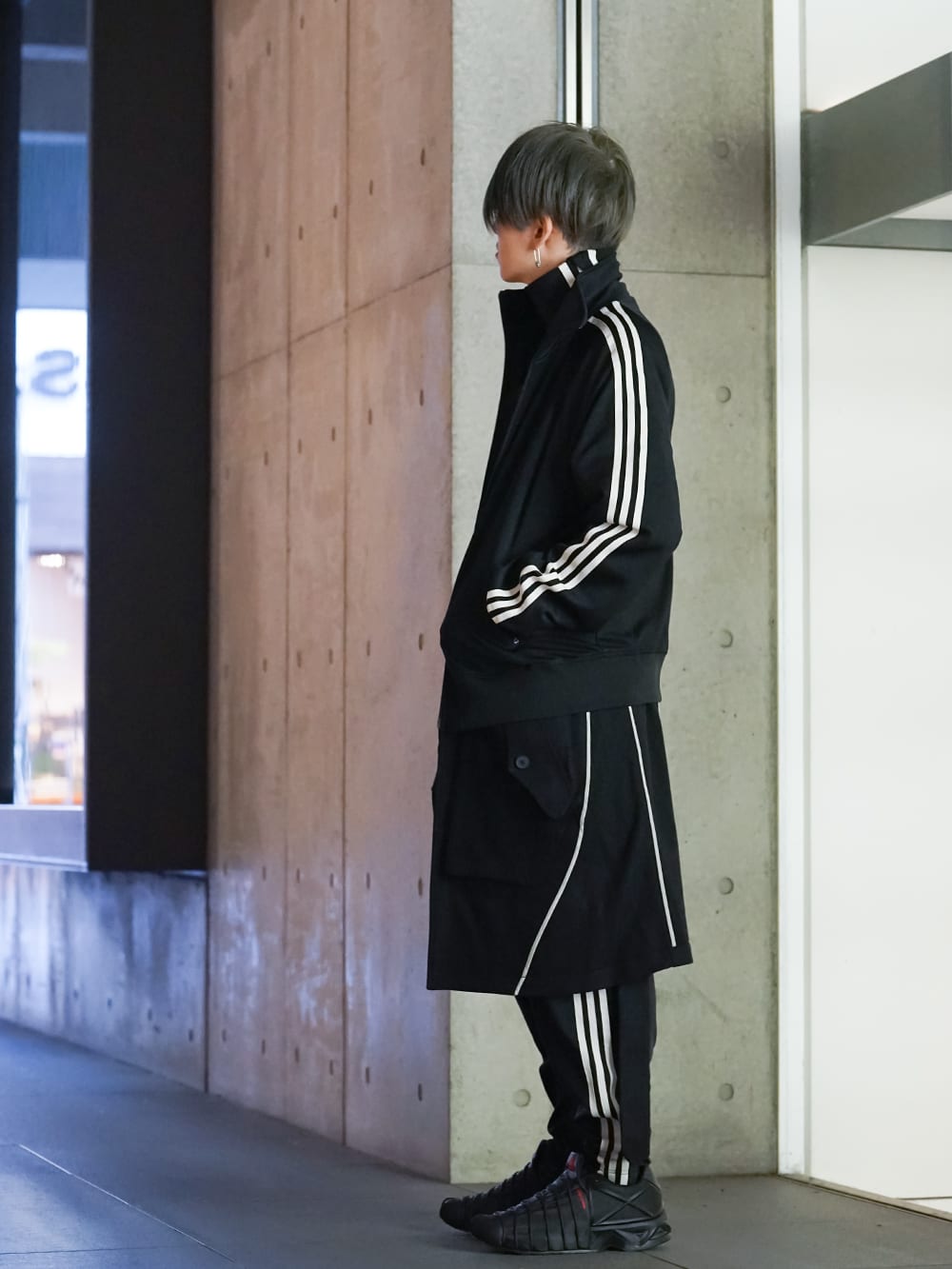Y-3 19AW Revarsible 3stripe Styling !! - 3-002