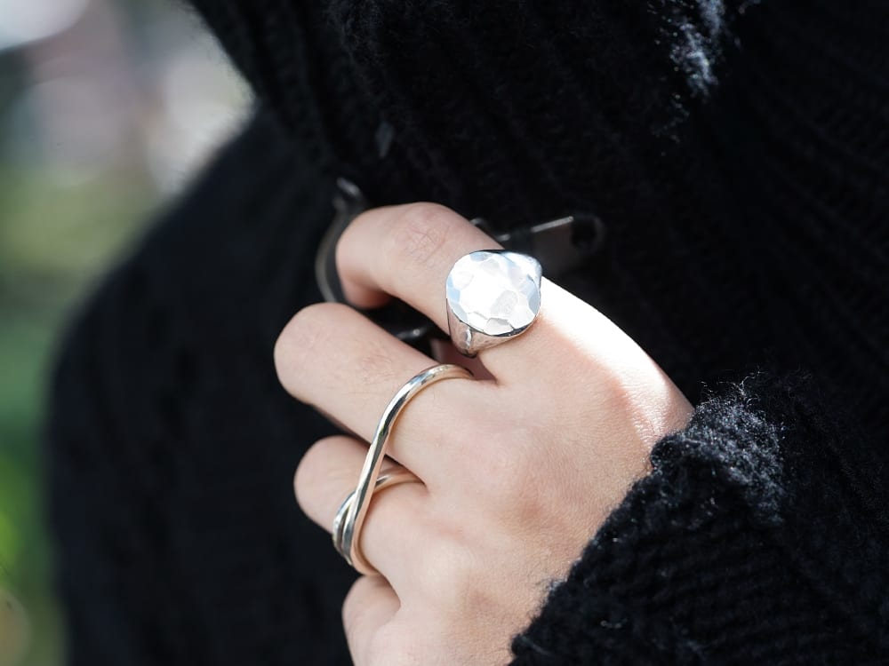 WERKSTATT MUNCHEN Silver Ring Coordinate - 2-002