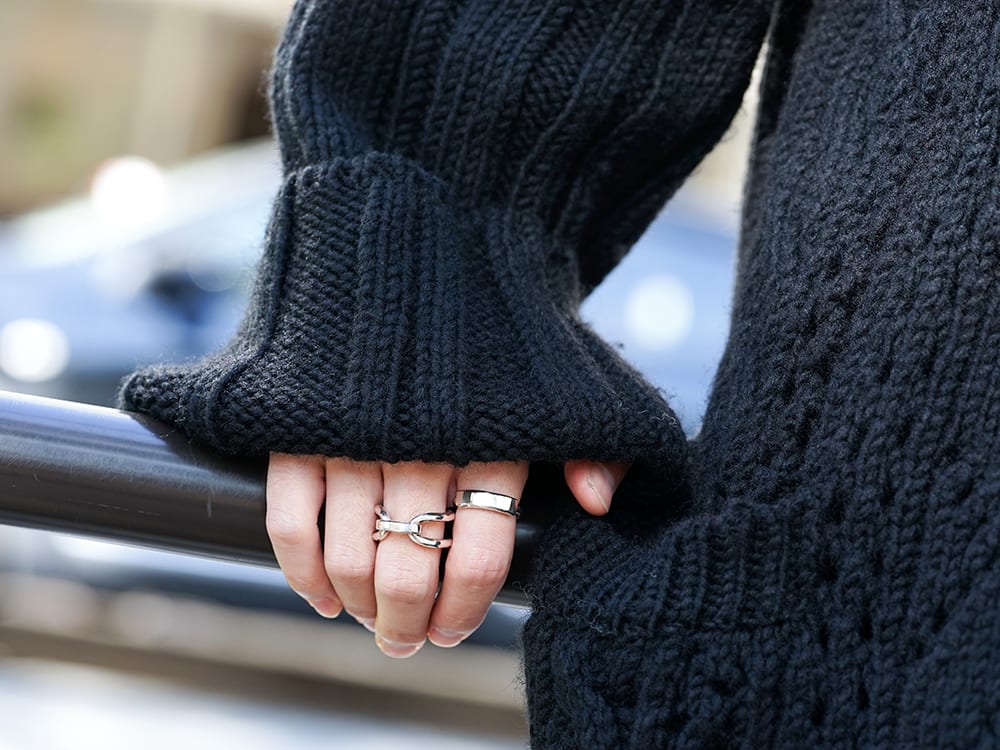 WERKSTATT MUNCHEN Silver Ring Coordinate - 3-001