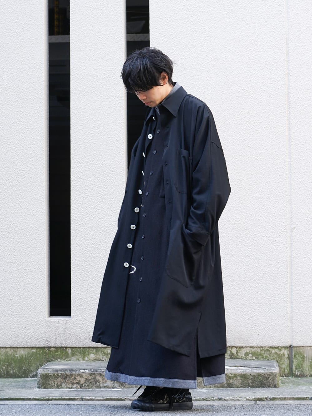 Yohji Yamamoto - ヨウジヤマモト 19-20AW Shirt Layered Style