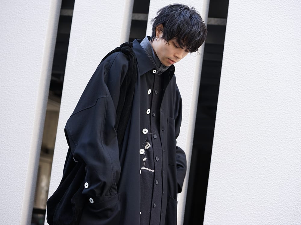 Yohji Yamamoto 19-20AW Shirt Layered Style - 2-001