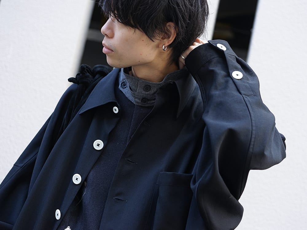 Yohji Yamamoto 19-20AW Shirt Layered Style - 2-003