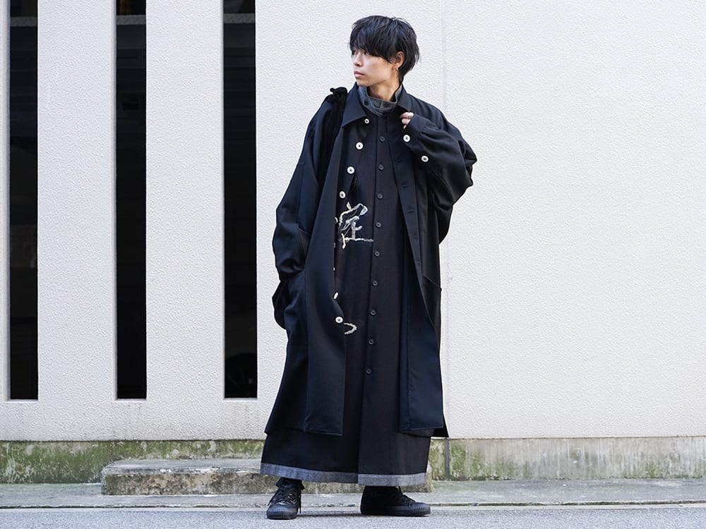 Yohji Yamamoto 19-20AW Shirt Layered Style - 4-001