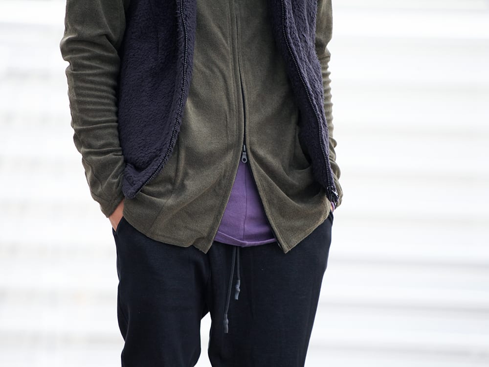 .LOGY Kyoto【 CROSS NECK HOODY 】VEST STYLING!!! - 2-002