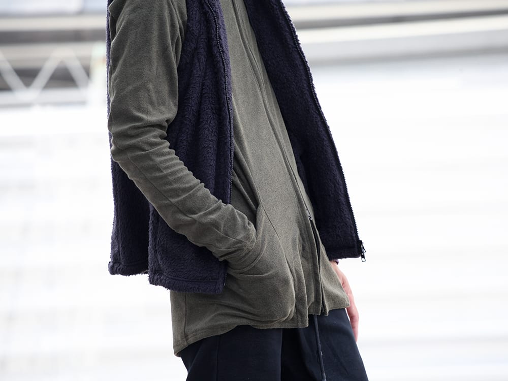 .LOGY Kyoto【 CROSS NECK HOODY 】VEST STYLING!!! - 2-003