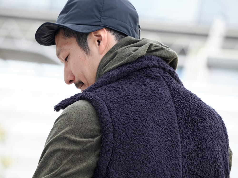.LOGY Kyoto【 CROSS NECK HOODY 】VEST STYLING!!! - 2-004