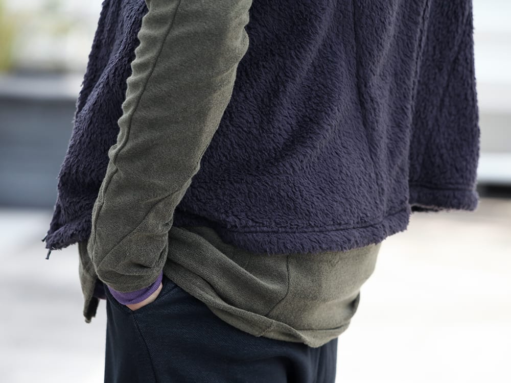 .LOGY Kyoto【 CROSS NECK HOODY 】VEST STYLING!!! - 2-005