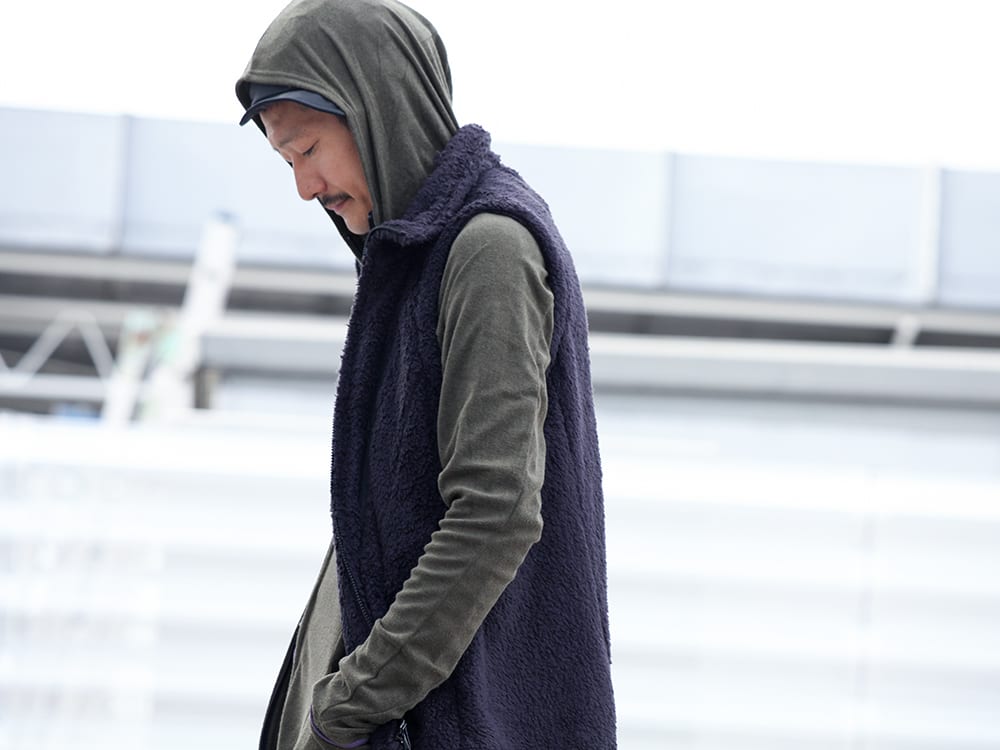 .LOGY Kyoto【 CROSS NECK HOODY 】VEST STYLING!!! - 3-004