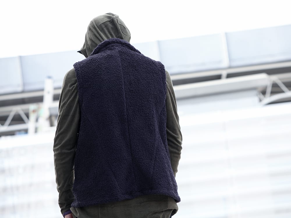.LOGY Kyoto【 CROSS NECK HOODY 】VEST STYLING!!! - 3-005