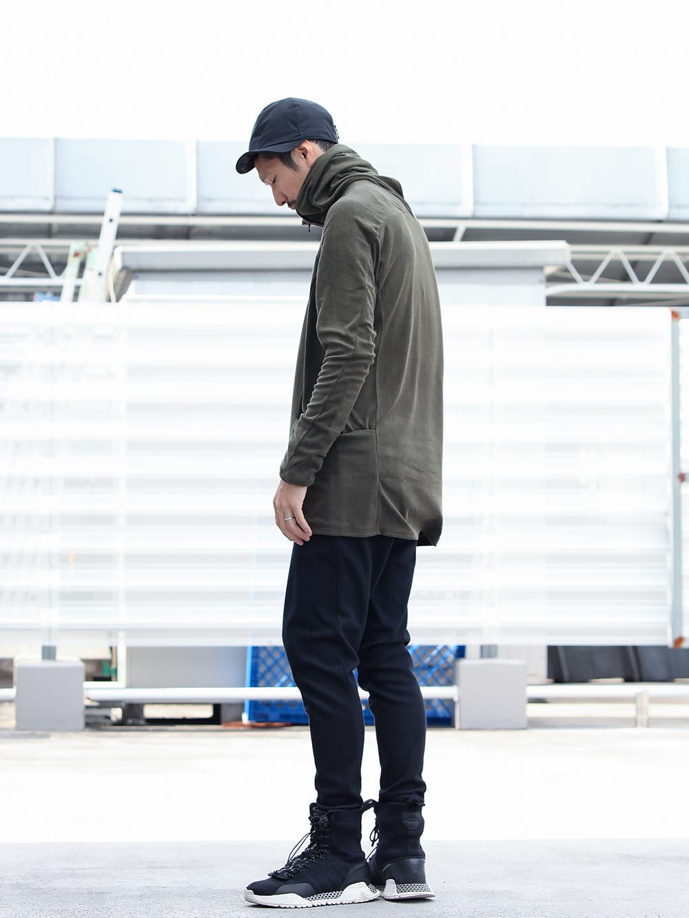 .LOGY Kyoto【 CROSS NECK HOODY 】VEST STYLING!!! - 4-002