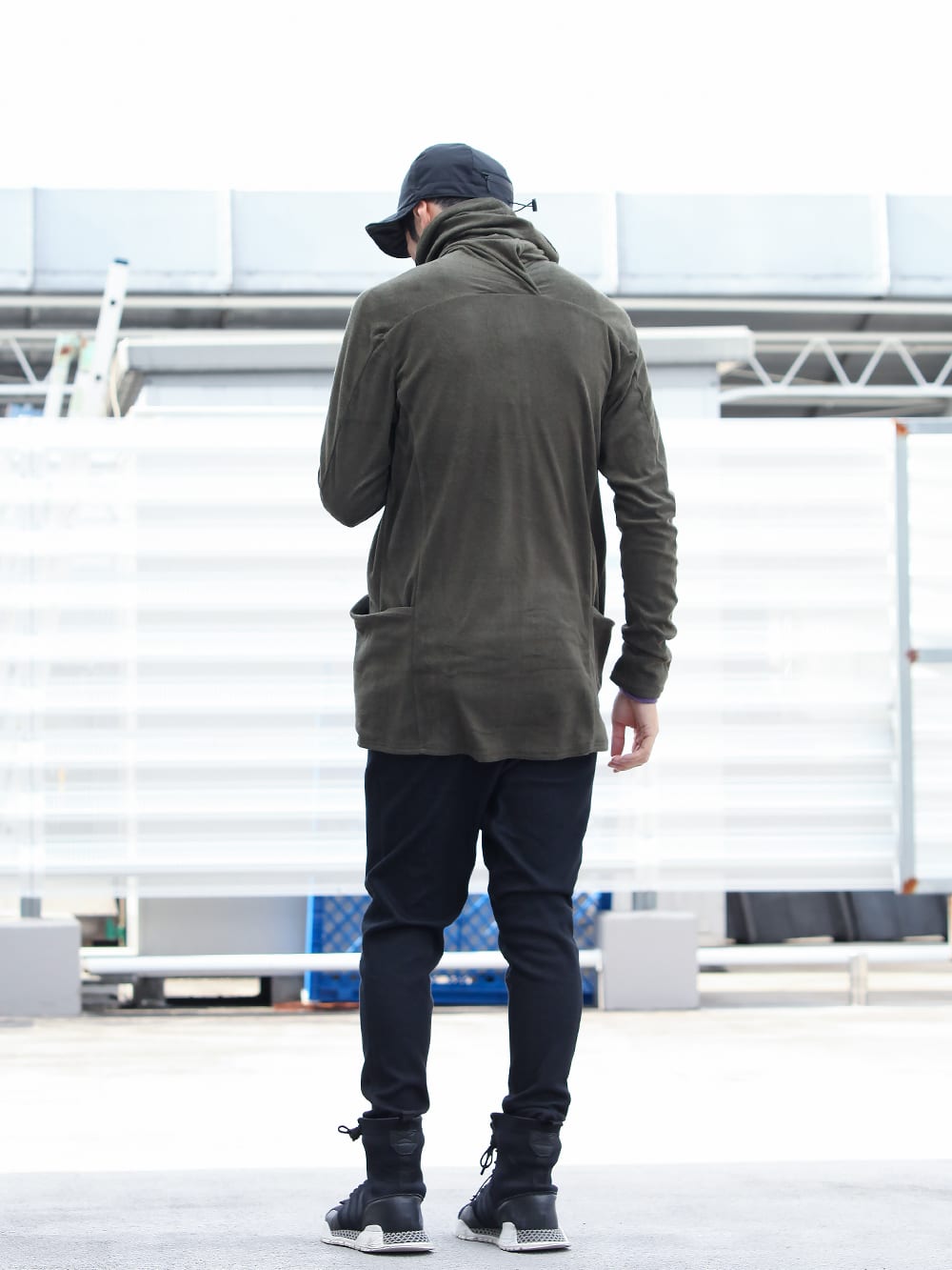 .LOGY Kyoto【 CROSS NECK HOODY 】VEST STYLING!!! - 4-003