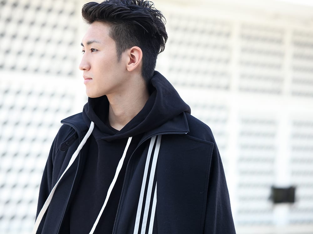 .LOGY kyoto 19-20AW Y-3【3 STP Reversible Layered Track coat】 STYLE!! - 2-002