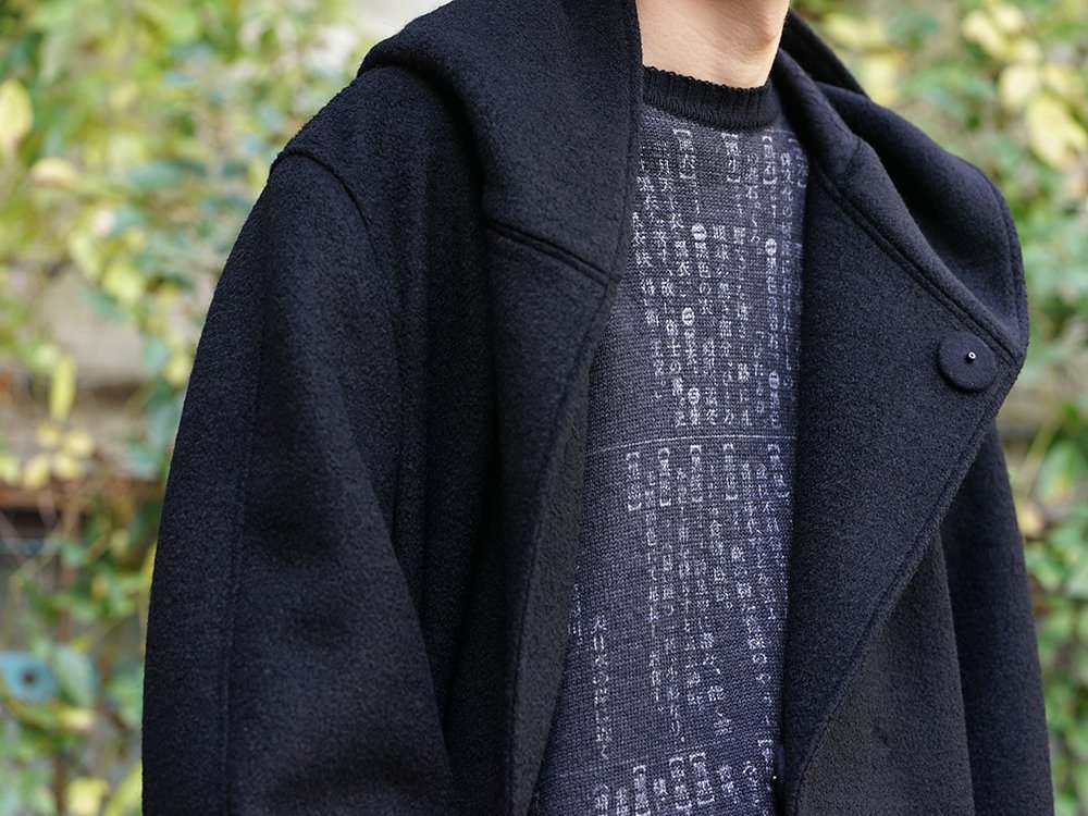 Yohji Yamamoto 19-20AW Hooded Coat Style - 2-002