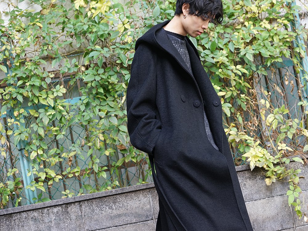 Yohji Yamamoto 19-20AW Hooded Coat Style - 2-003