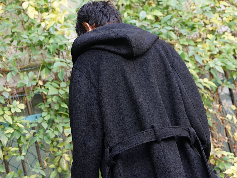 Yohji Yamamoto 19-20AW Hooded Coat Style - 2-005