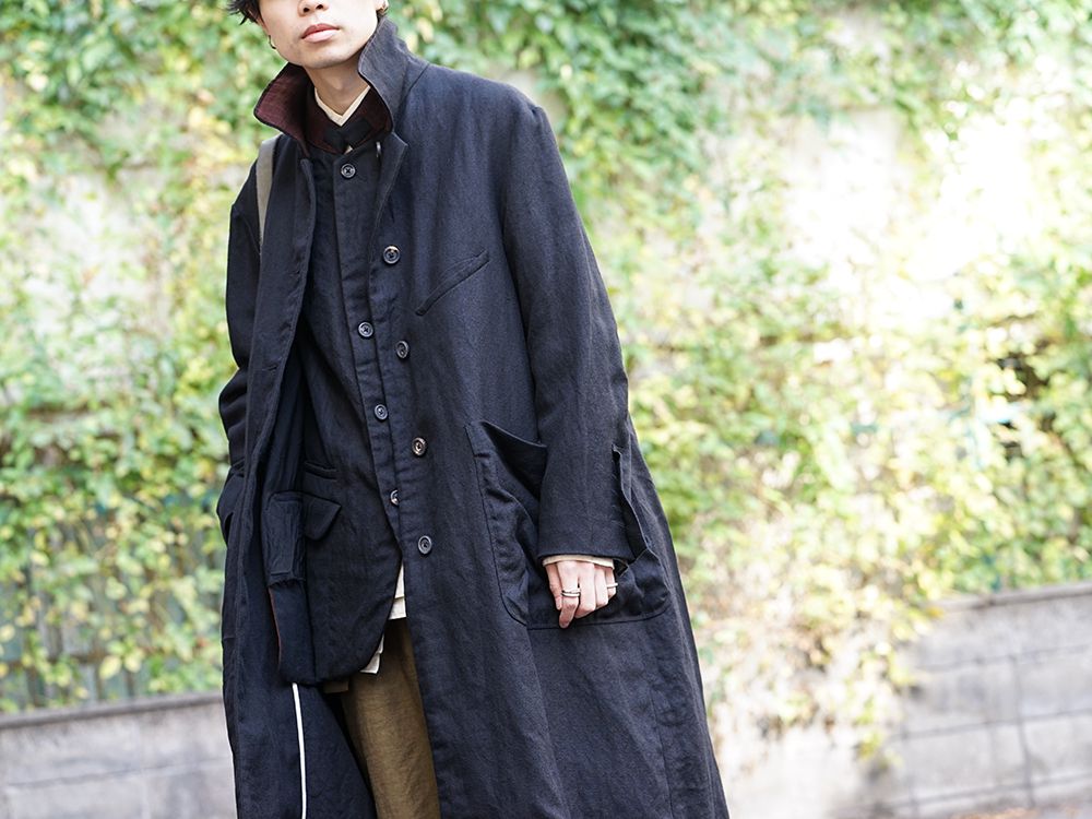 ZIGGY CHEN 19-20AW Wool Linen Jacket x Coat Style - FASCINATE BLOG