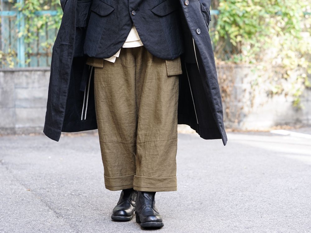 ZIGGY CHEN 19-20AW Wool Linen Jacket x Coat Style - 3-001