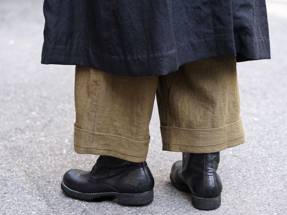 ZIGGY CHEN 19-20AW Wool Linen Jacket x Coat Style - 3-003