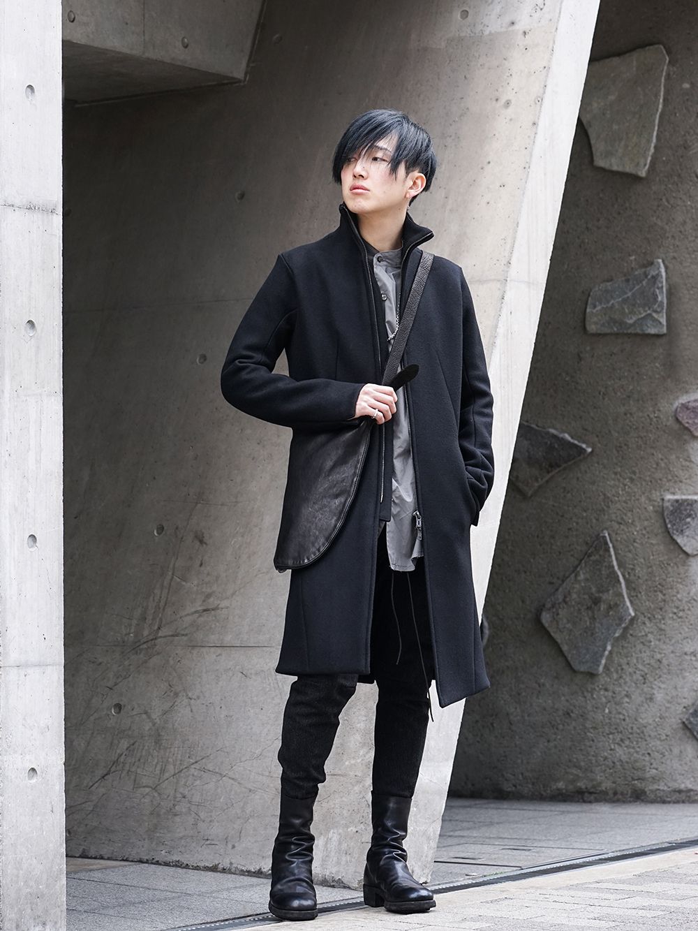 D.Hygen & nude:mm & GUIDI 19aw slim black Styling !! - FASCINATE BLOG