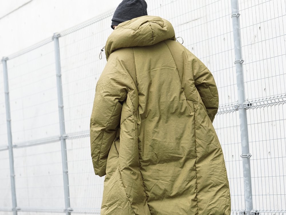 HAMCUS & 11 by BBS & The Viridi-anne 19aw khaki downcoat Styling !! - 2-005
